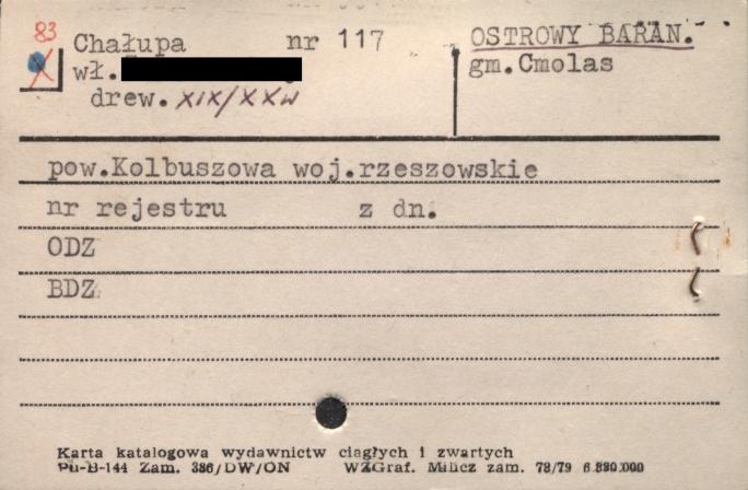 chałupa, skan 1