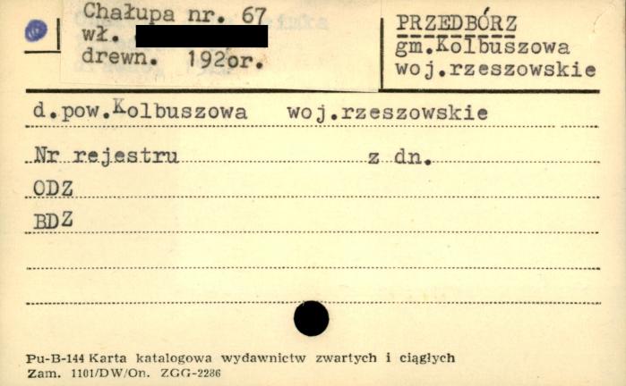 chałupa, skan 1