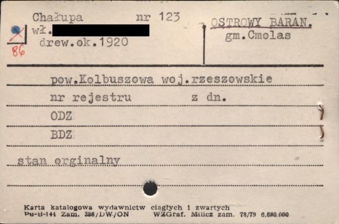 chałupa, skan 1
