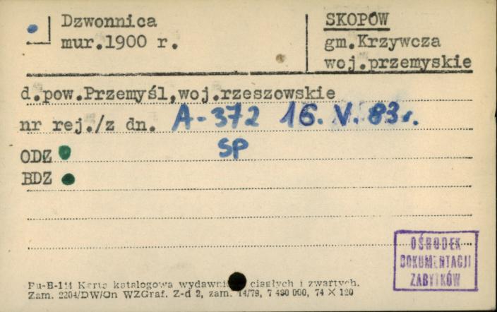 dzwonnica, skan 1