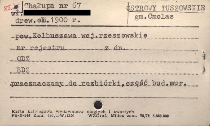 chałupa, skan 1