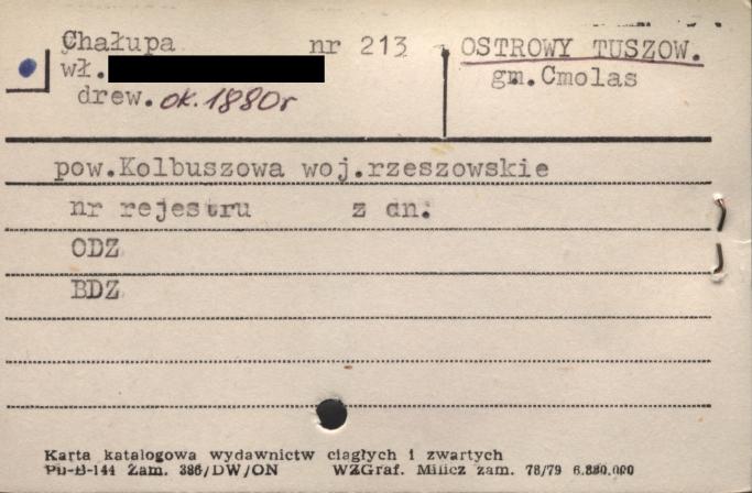 chałupa, skan 1