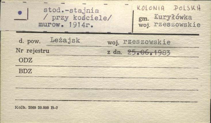 stodoła i stajnia (przy kościele), skan 1