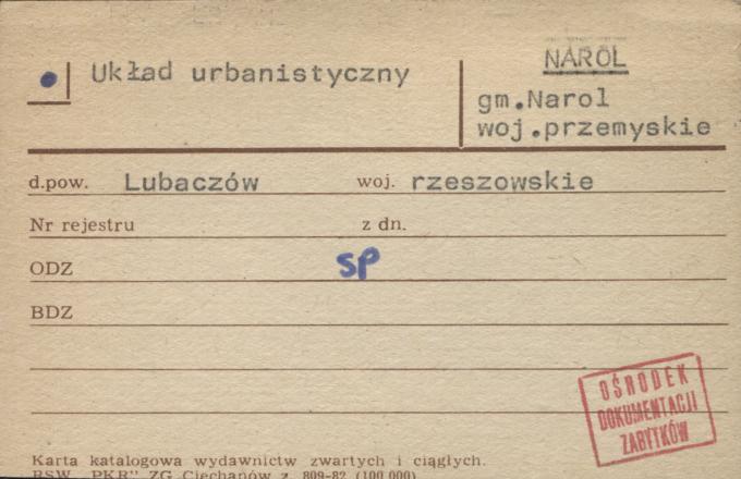 układ urbanistyczny, skan 1