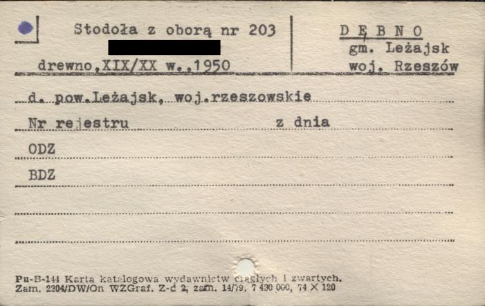 stodoła z oborą, skan 1