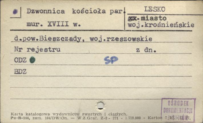 dzwonnica kościoła par., skan 1