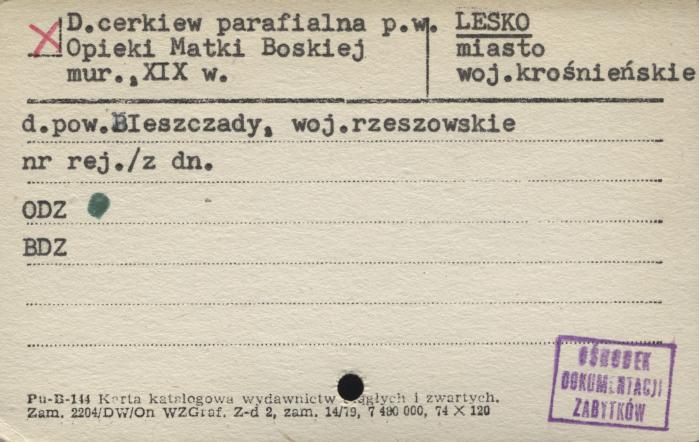 cerkiew parafialna pw. Opieki Matki Boskiej, skan 1