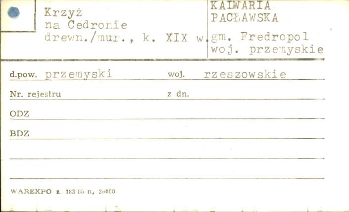 krzyż na Cedronie, skan 1