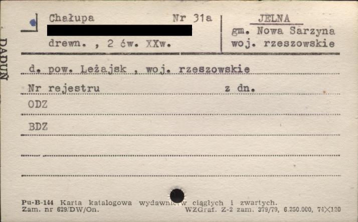 chałupa, skan 1