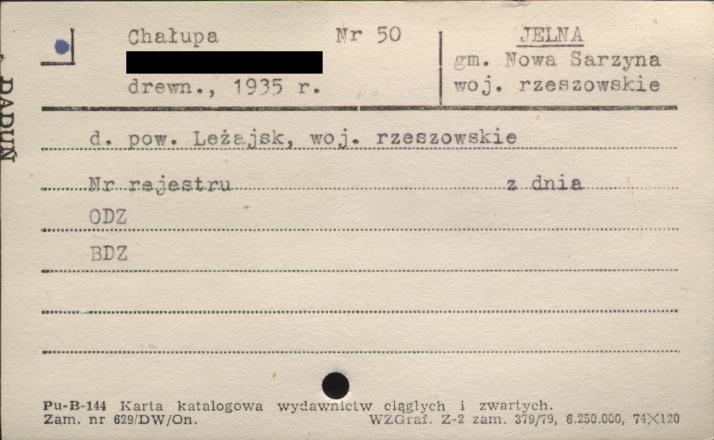 chałupa, skan 1