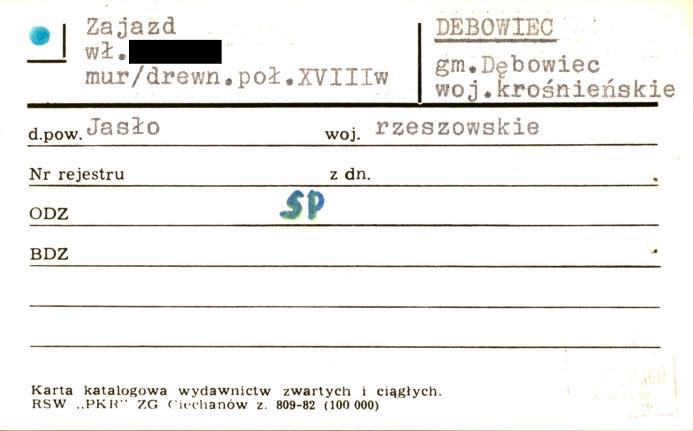 zajazd, skan 1