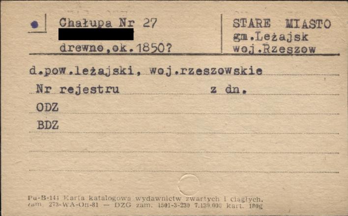 chałupa, skan 1