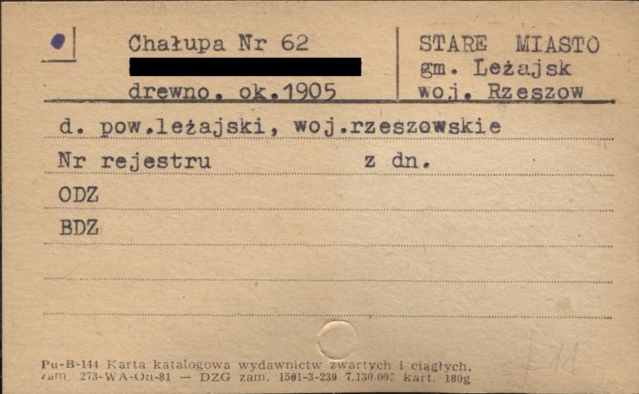 chałupa, skan 1