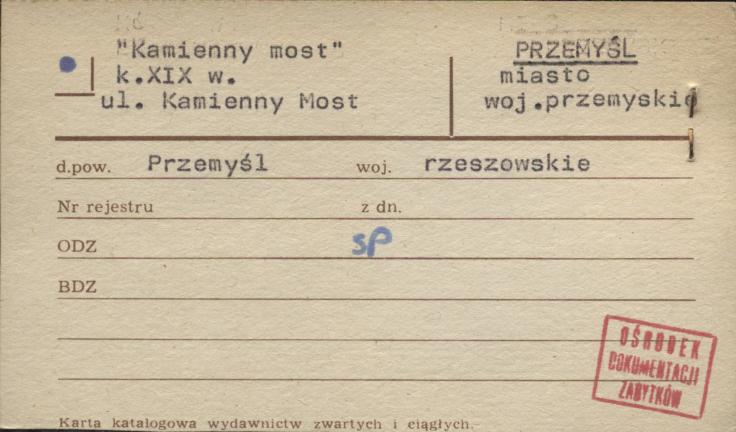 kamienny most, skan 1