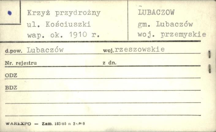krzyż przydrożny, skan 1