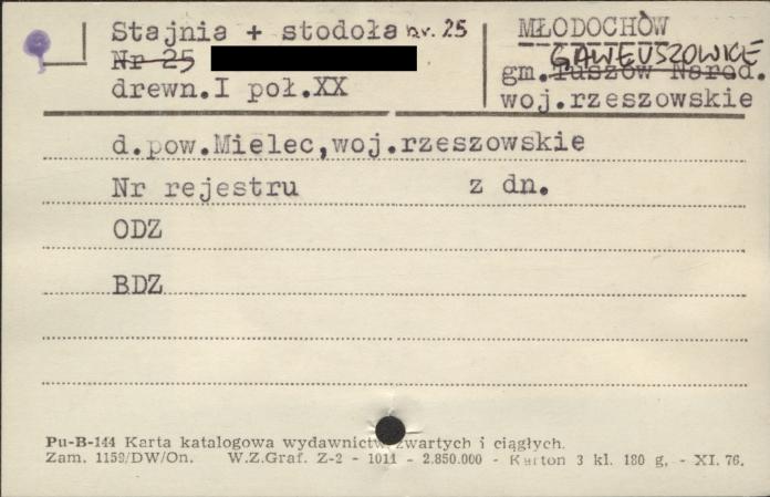 stajnia i stodoła, skan 1