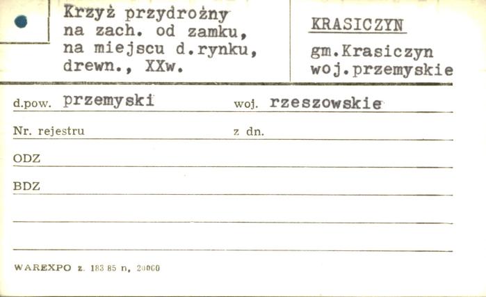 krzyż przydrożny, skan 1