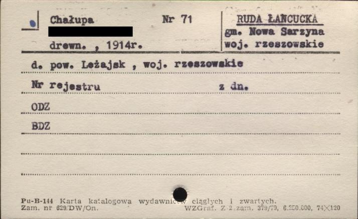 chałupa, skan 1