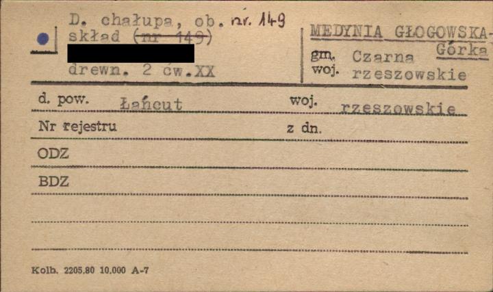 chałupa, ob. skład, skan 1