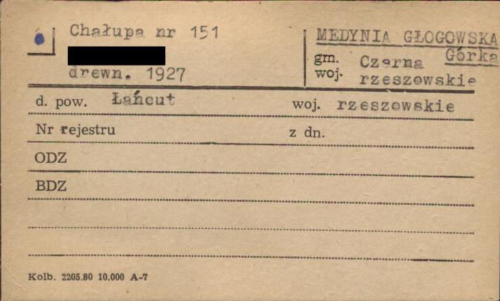 chałupa, skan 1