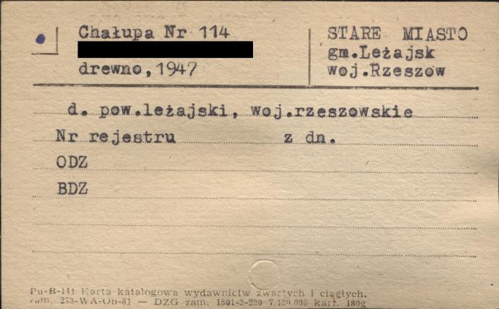 chałupa, skan 1