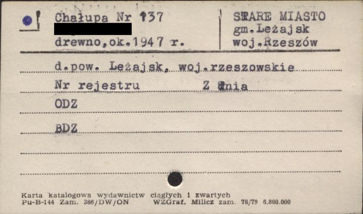 chałupa, skan 1