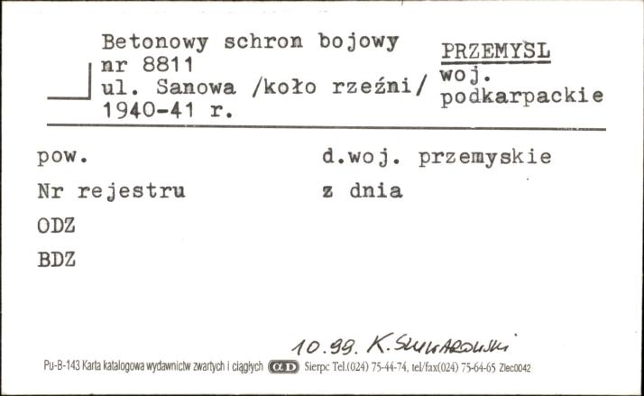 schron bojowy nr 8811, skan 1