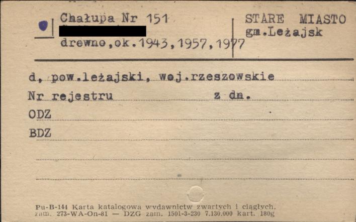 chałupa, skan 1