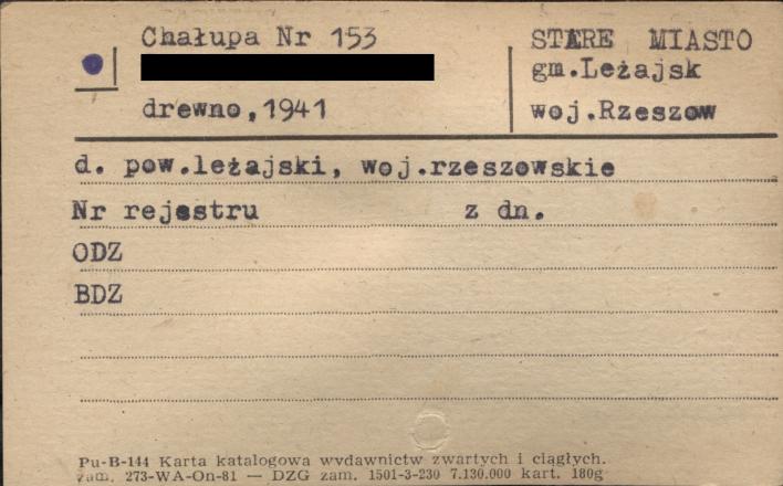 chałupa, skan 1