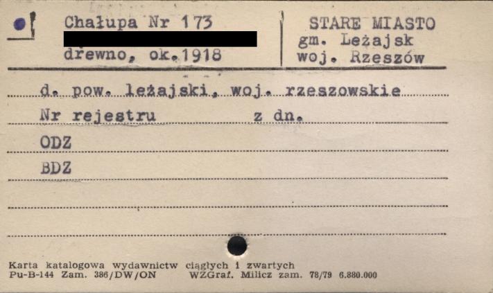 chałupa, skan 1