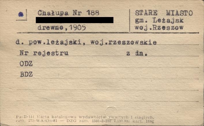 chałupa, skan 1