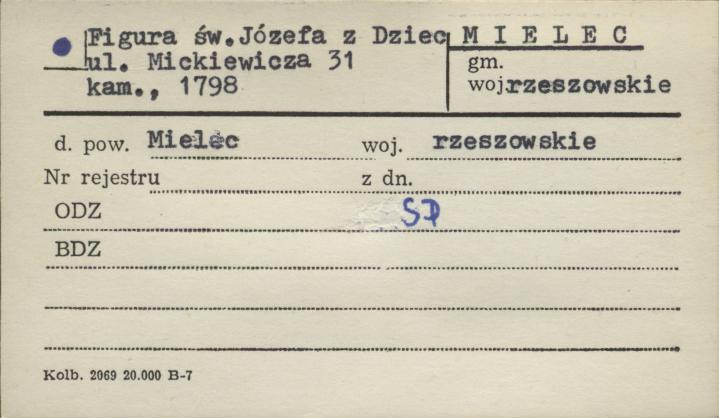 figura św. Józefa z Dziec., skan 1