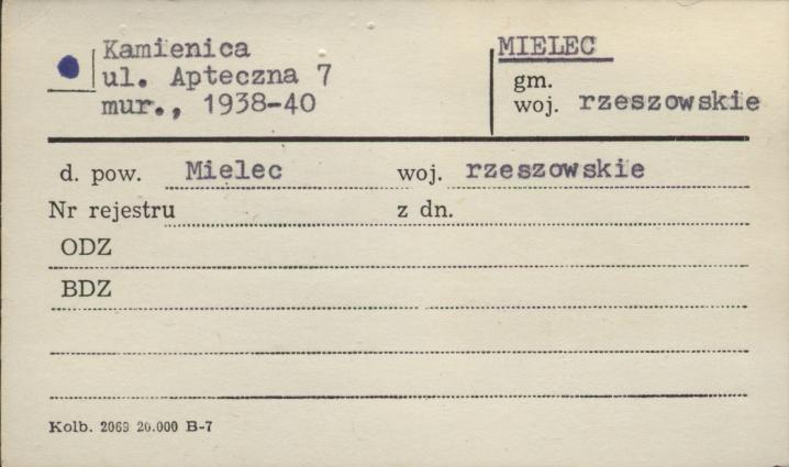 kamienica, skan 1