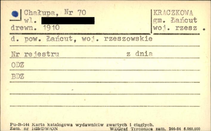 chałupa, skan 1