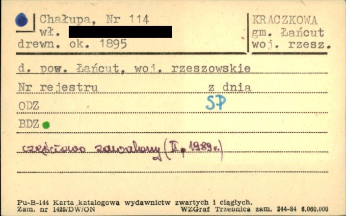 chałupa, skan 1