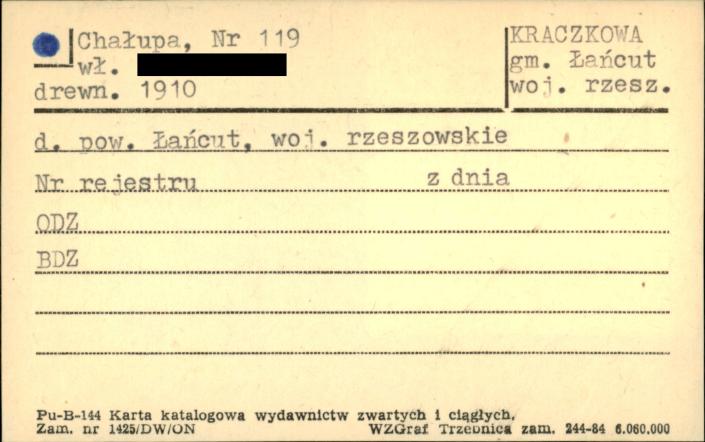 chałupa, skan 1