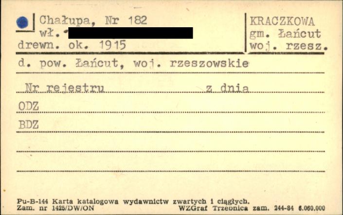 chałupa, skan 1