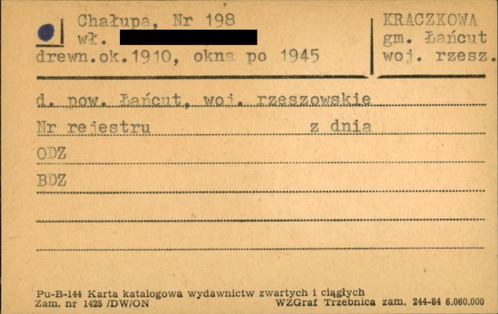 chałupa, skan 1