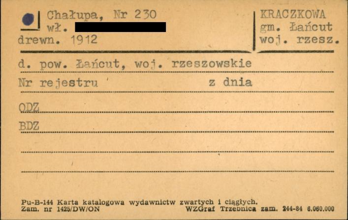 chałupa, skan 1