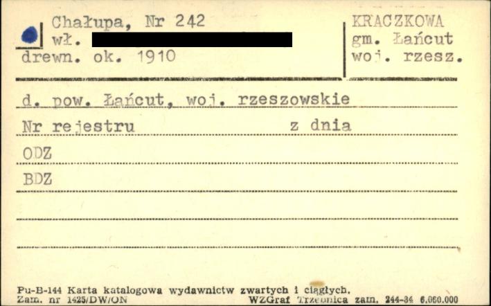 chałupa, skan 1