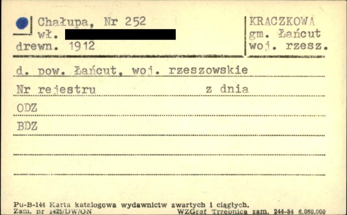 chałupa, skan 1