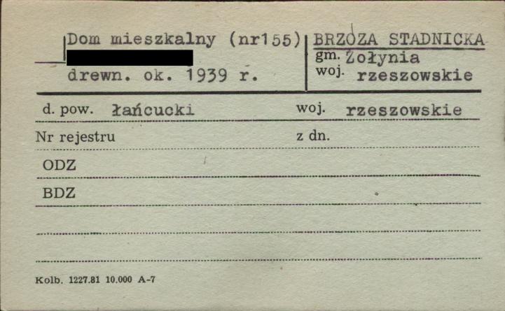 dom mieszkalny (opuszczony), skan 1