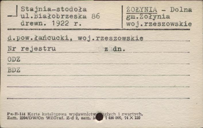 stajnia - stodoła, skan 1