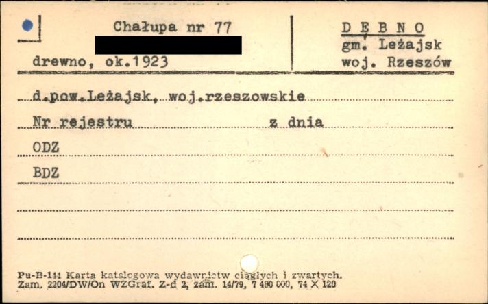 chałupa, skan 1