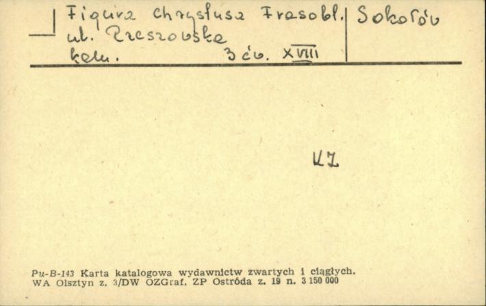 figura Chrystusa Frasobliwego, skan 1