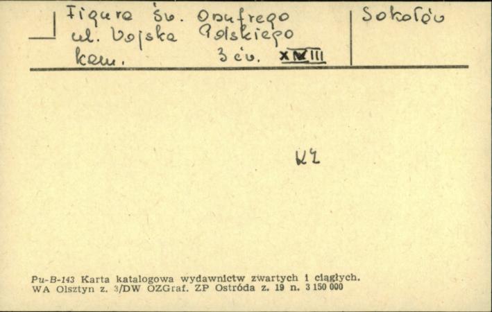 figura św. Onufrego, skan 1