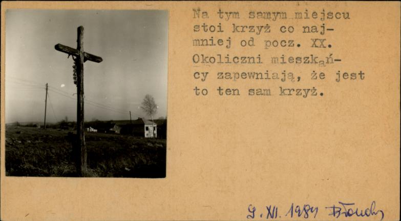 krzyż przydrożny, skan 2