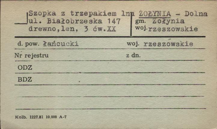 szopka z trzepakiem lnu, skan 1