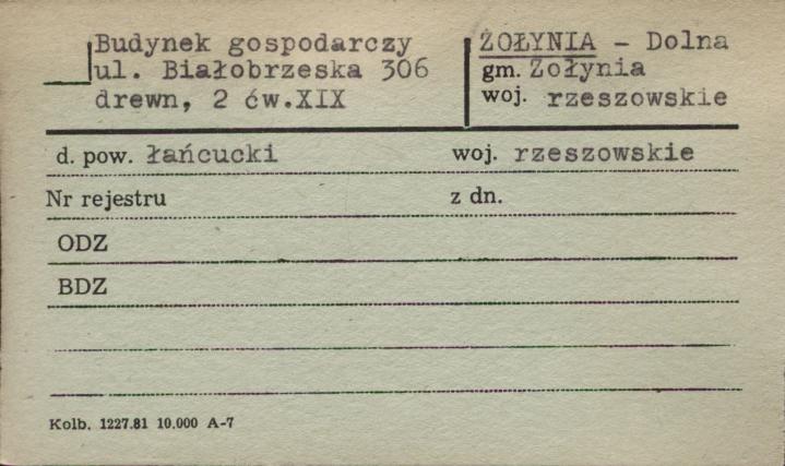 budynek gospodarczy, skan 1