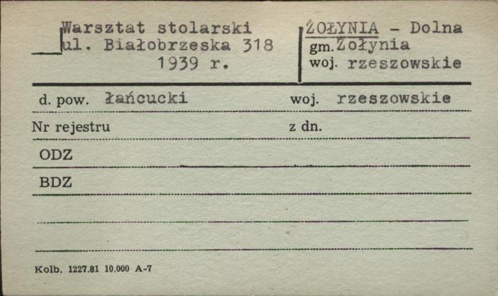 warsztat stolarski, skan 1